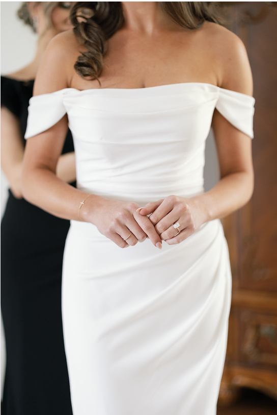 rainy wedding day