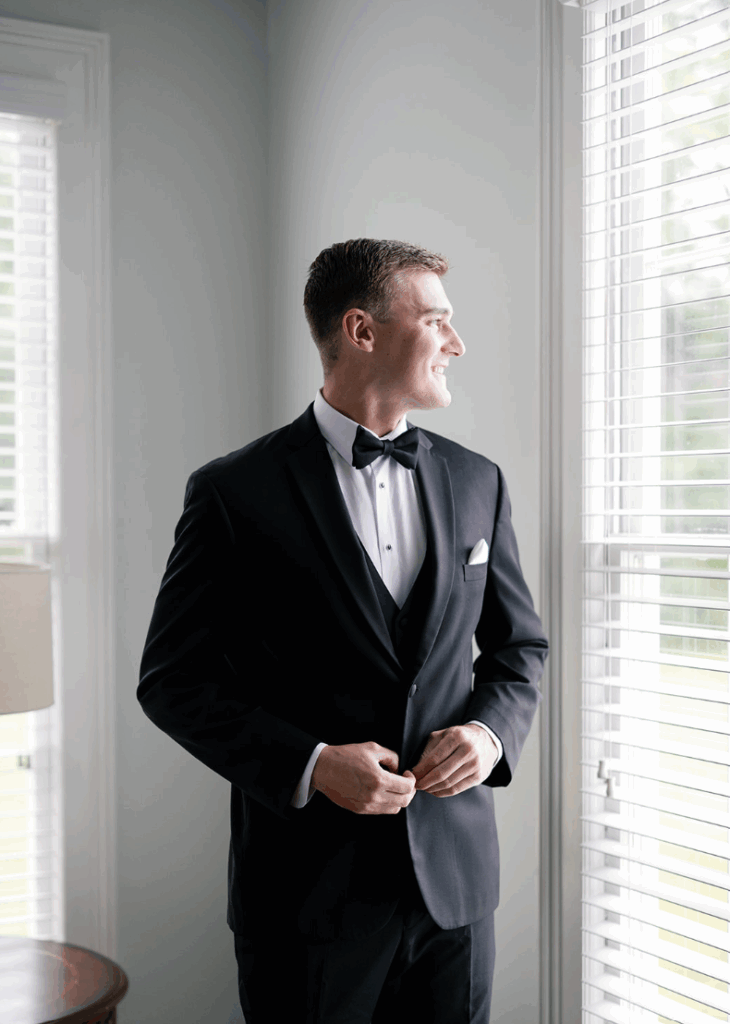rainy wedding day