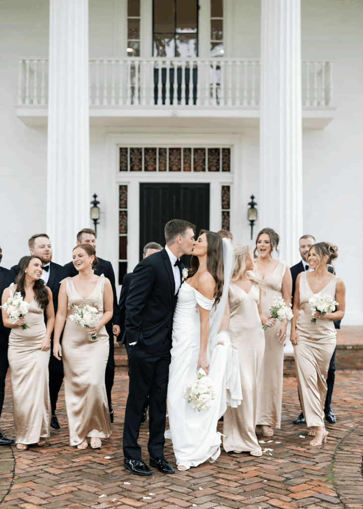 rainy wedding day